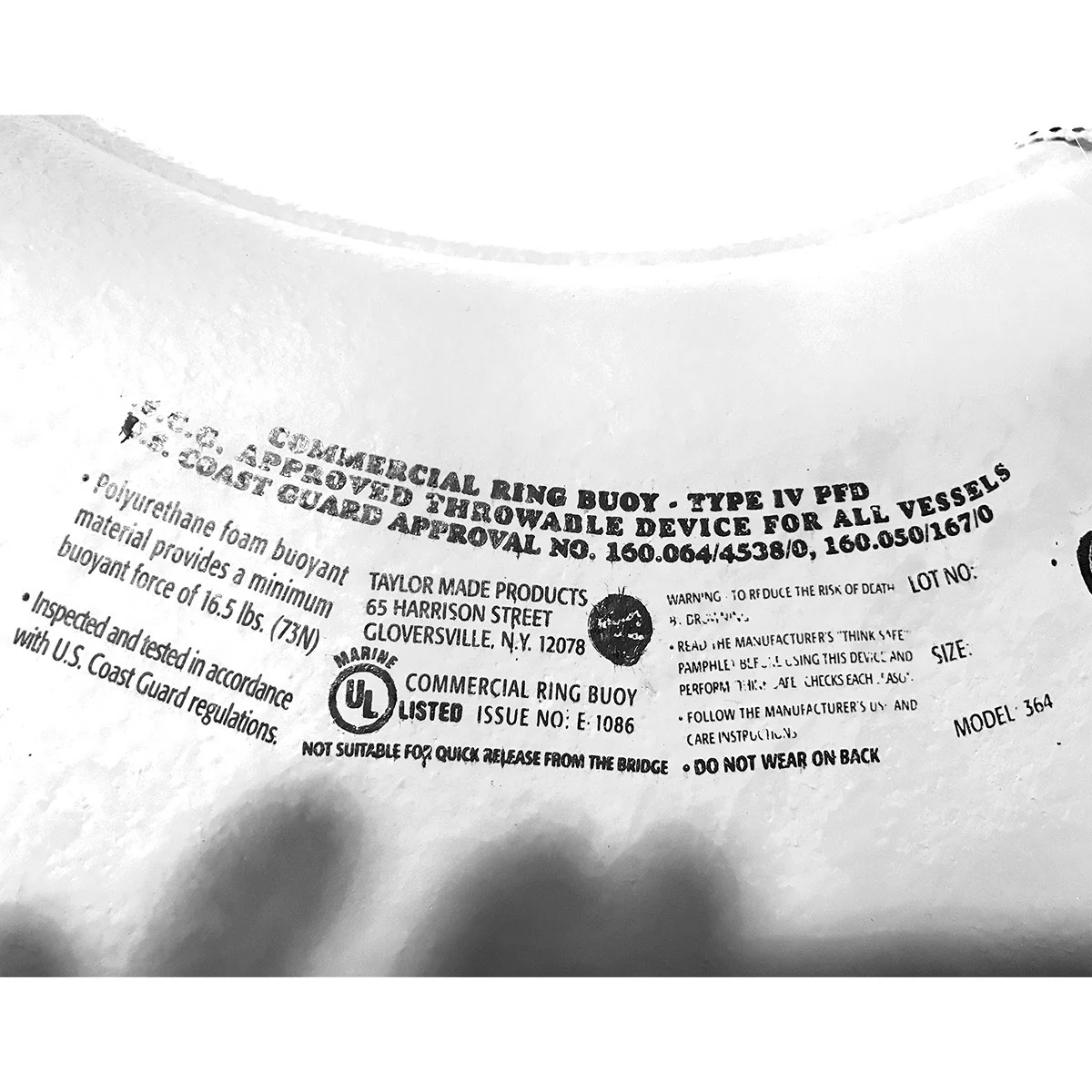20" USCG Ring Buoy - Image 3
