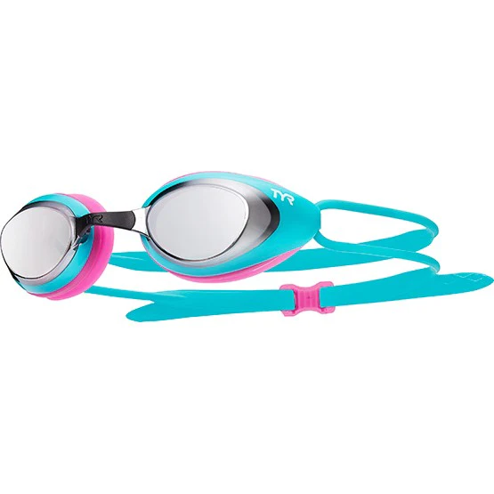 TYR Black Hawk Racing Femme Mirrored Goggle - Image 3