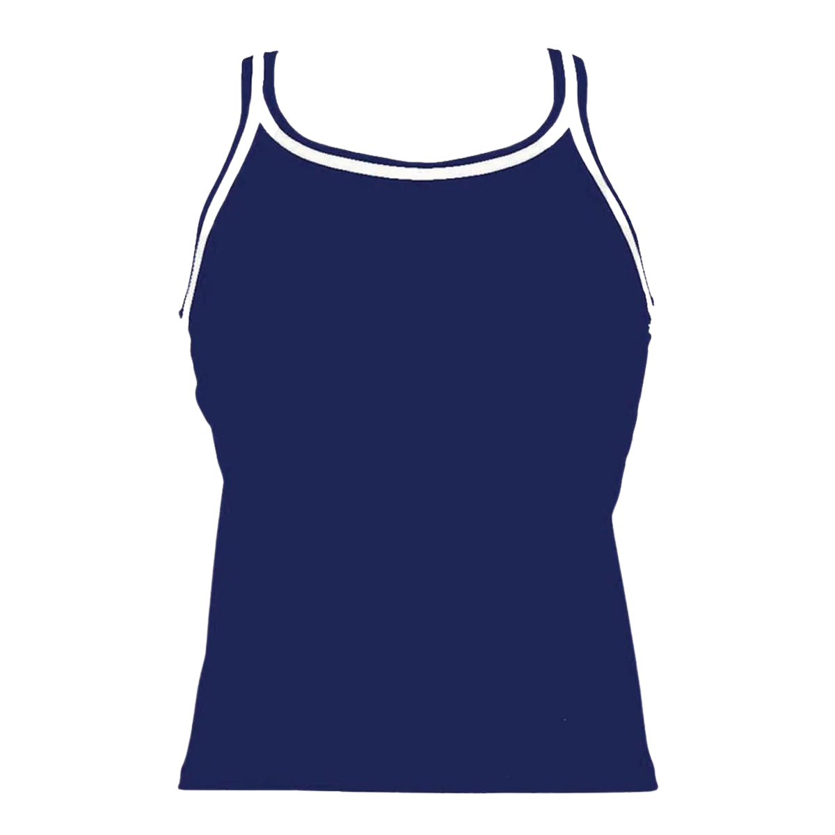 Dolfin Solid Tankini Top - Image 13