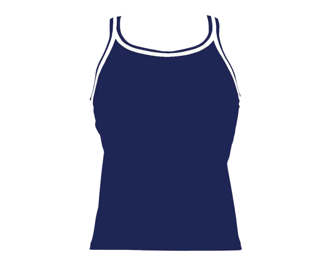 Dolfin Solid Tankini Top - Image 14