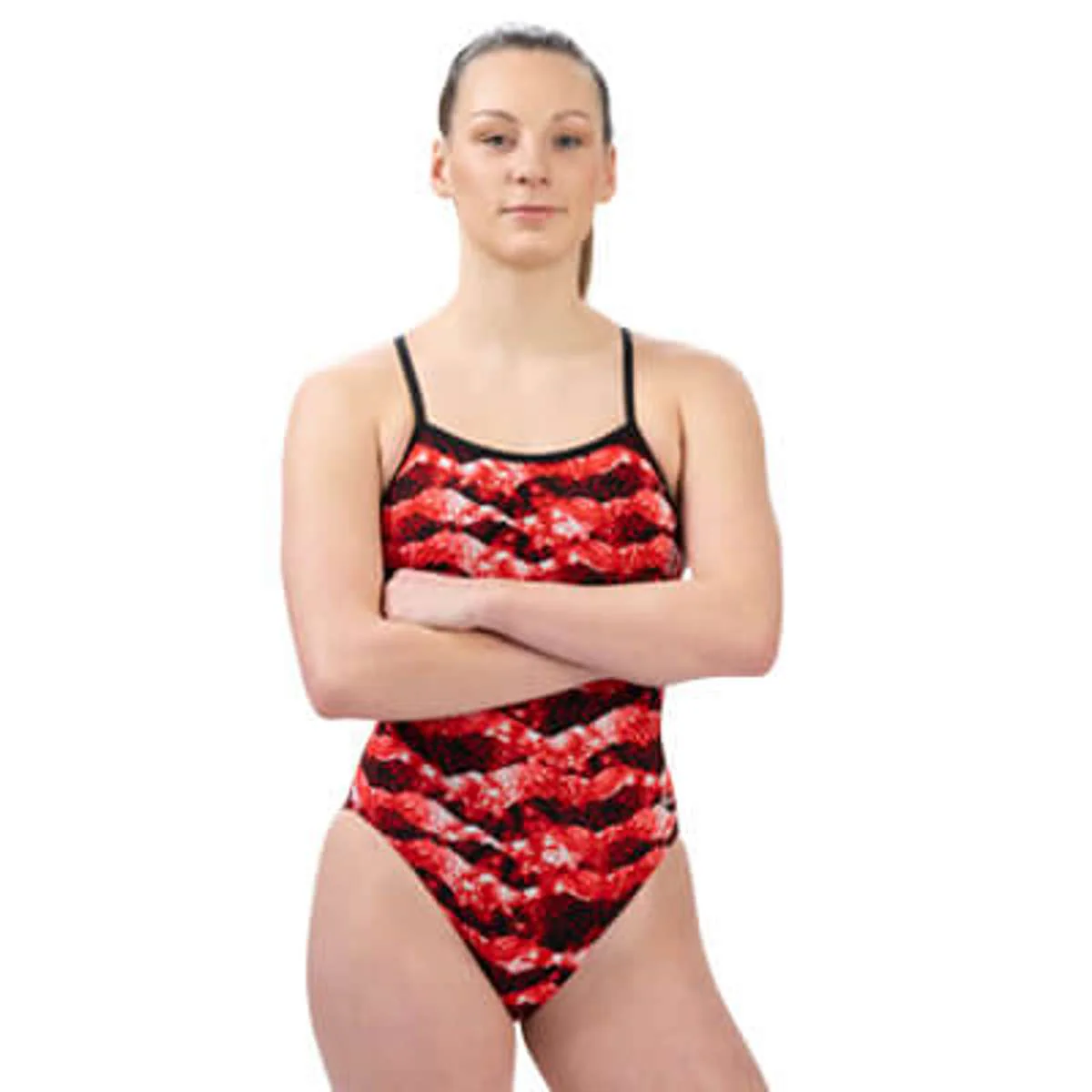 Dolfin Summit Print V-Back - Image 2