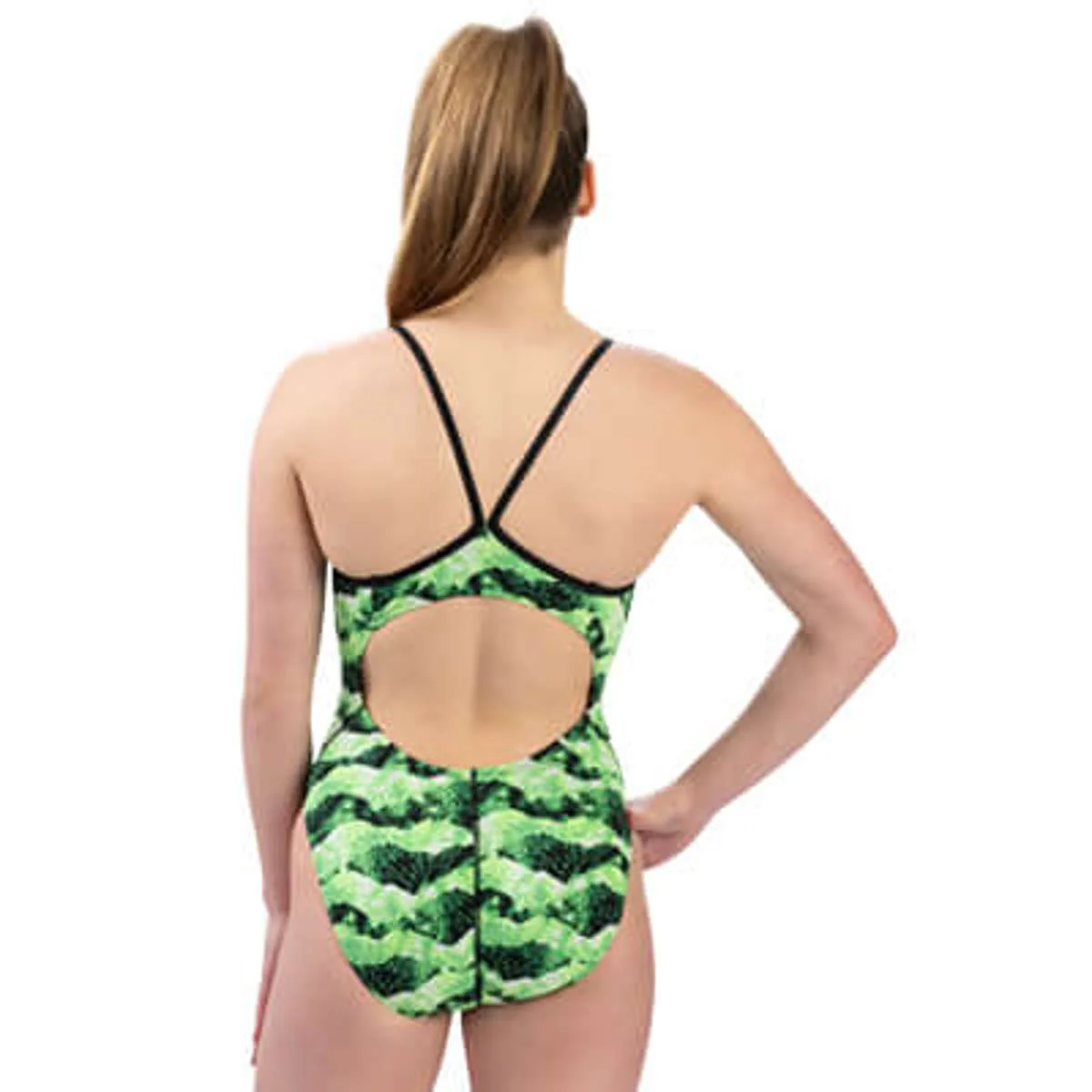 Dolfin Summit Print V-Back - Image 6