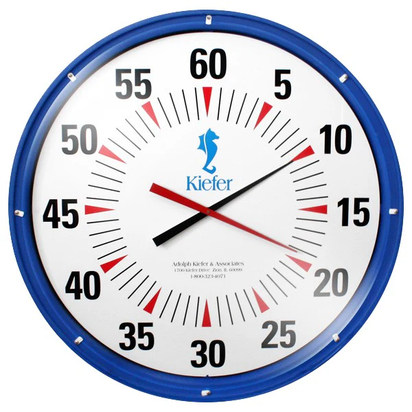 Kiefer 36” Wall Mounted Convertible Pace Clock - Image 4