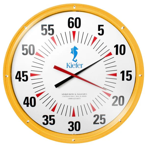 Kiefer 36” Wall Mounted Convertible Pace Clock - Image 5