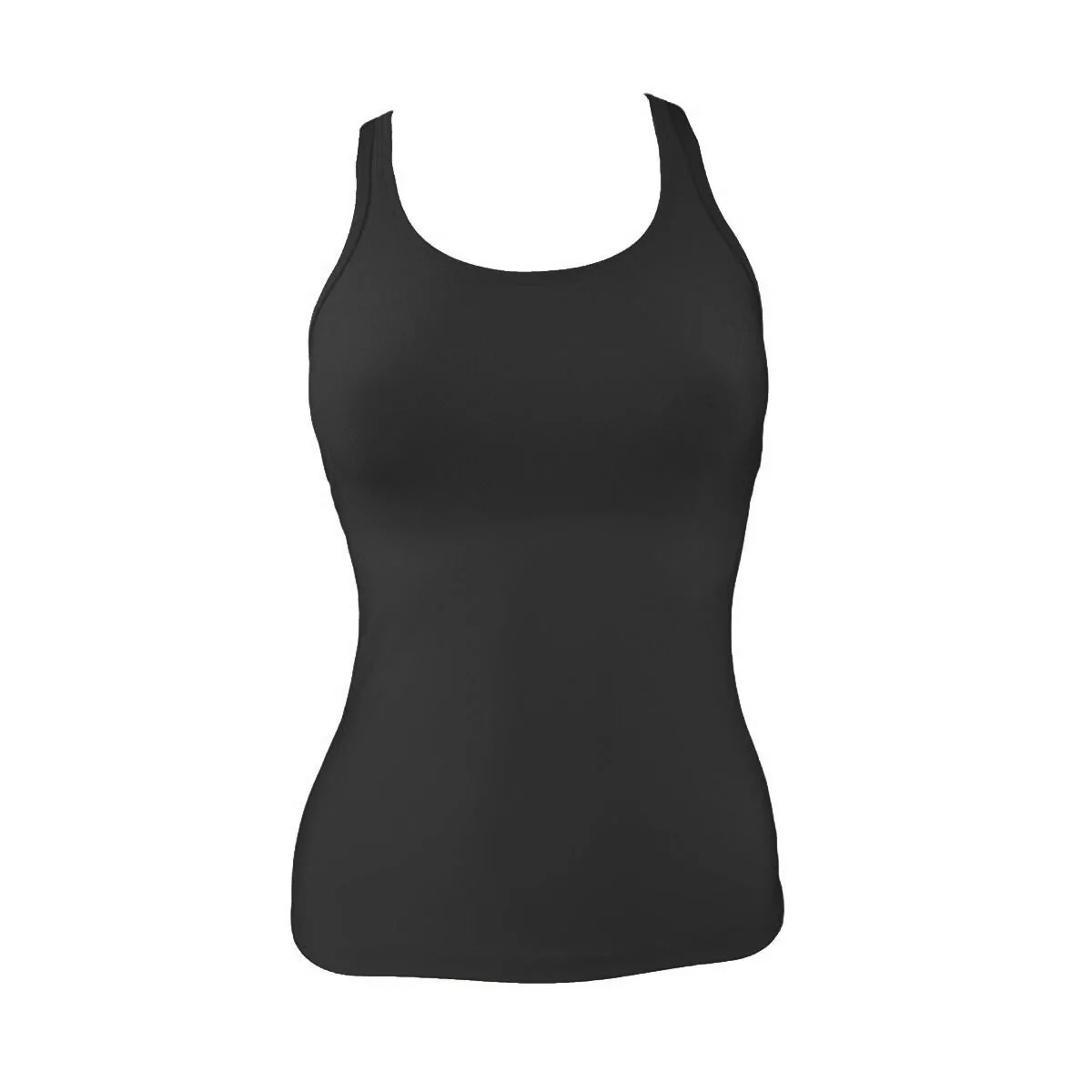 Kiefer Solid Racer Back Tankini Top - Image 3