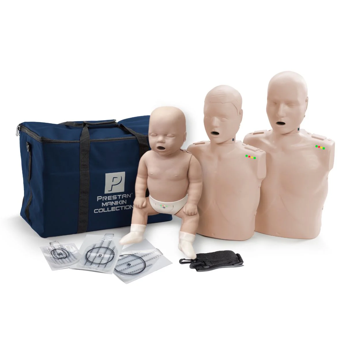 Prestan Professional Collection-(1 child/1 infant/1 adult with CPR & 10 face shields) - Image 3