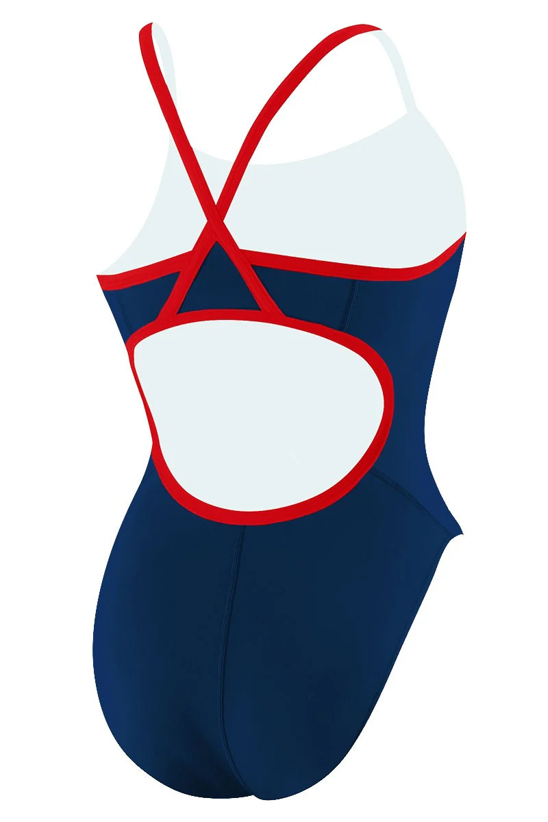 RISE Solid Poly Color Trim H-Back - Image 3