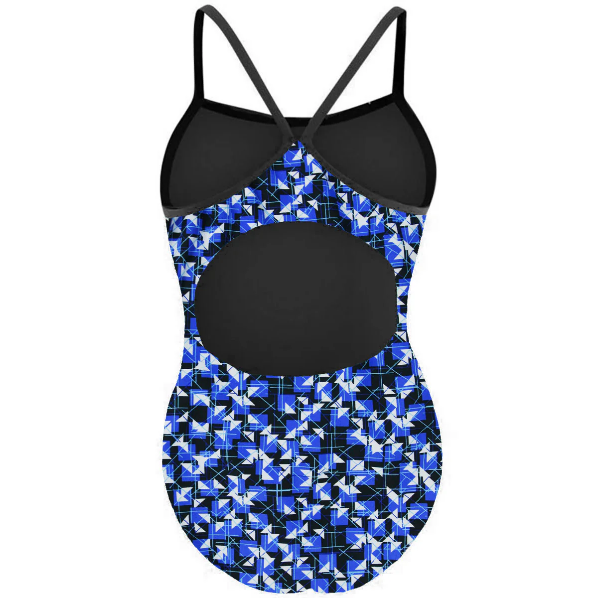 RISE Sandies Female Blueprint Poly Swimsuit - Image 5