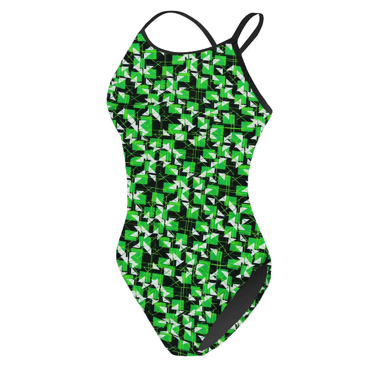 RISE Sandies Female Blueprint Poly Swimsuit - Image 7