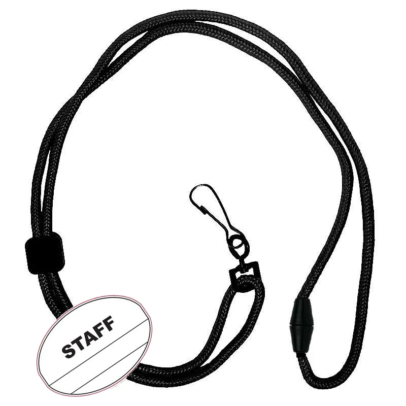 Staff Oval Name Tag Breakaway Lanyard - Image 5