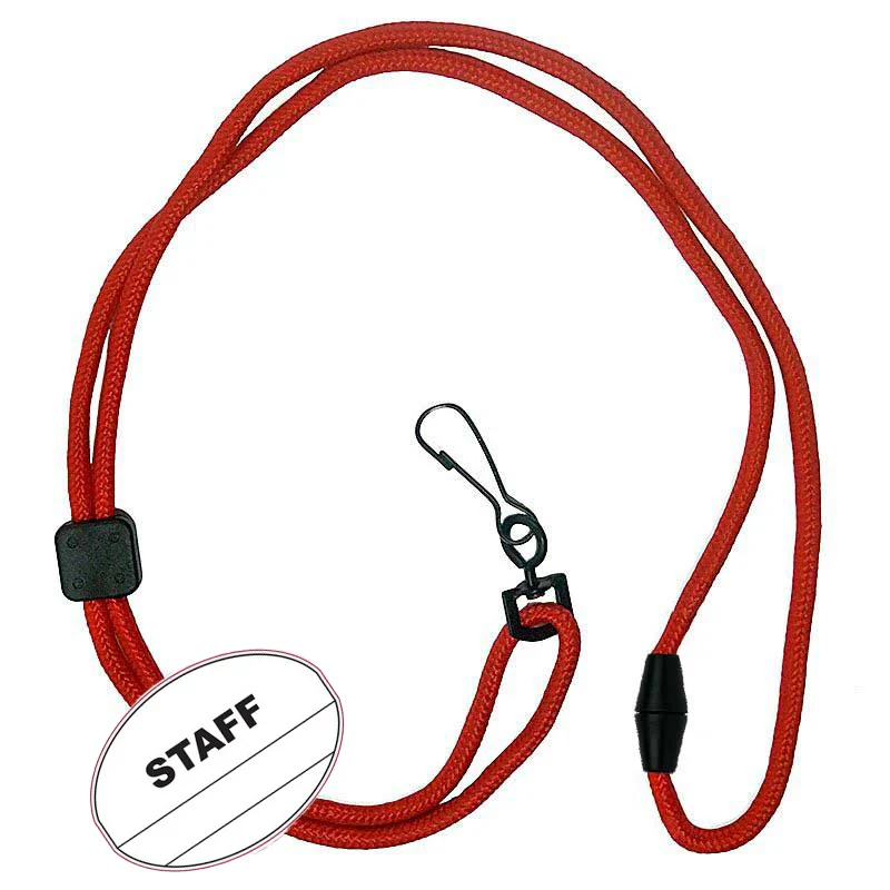 Staff Oval Name Tag Breakaway Lanyard - Image 6