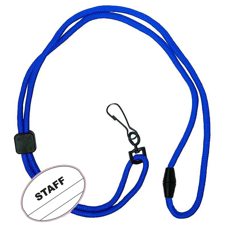 Staff Oval Name Tag Breakaway Lanyard - Image 7