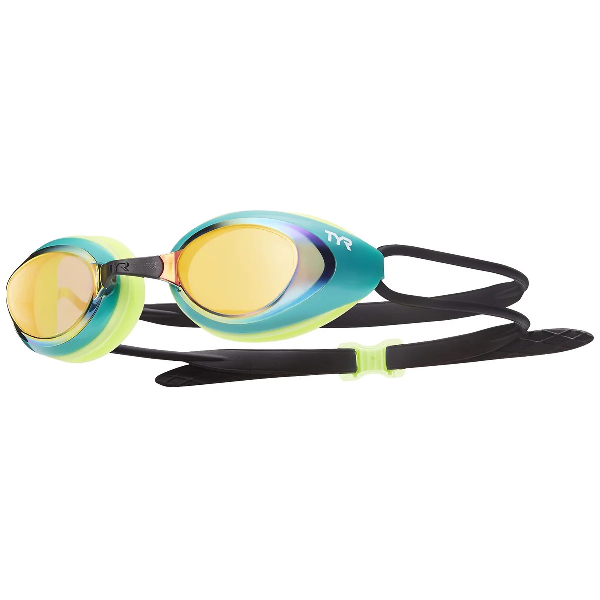 TYR Black Hawk Racing Mirrored Goggles - Image 2