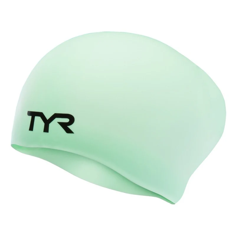 TYR Long Hair Wrinkle-free Swim Cap - Image 4