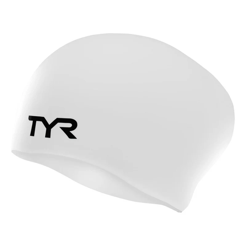 TYR Long Hair Wrinkle-free Swim Cap - Image 6