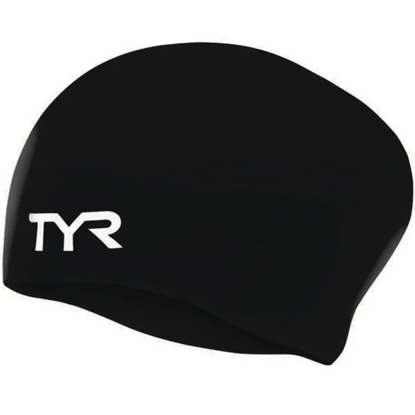 TYR Long Hair Wrinkle-free Swim Cap - Image 7
