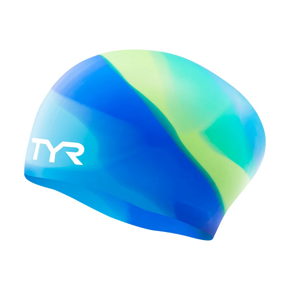 TYR Tiedye Long Hair Youth Cap - Image 6