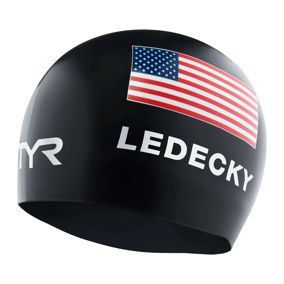 TYR USA Silicone Swim Cap Ledecky - Image 3