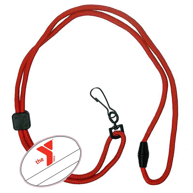 YMCA Custom Name Oval Tag Break Away Lanyard - Image 6