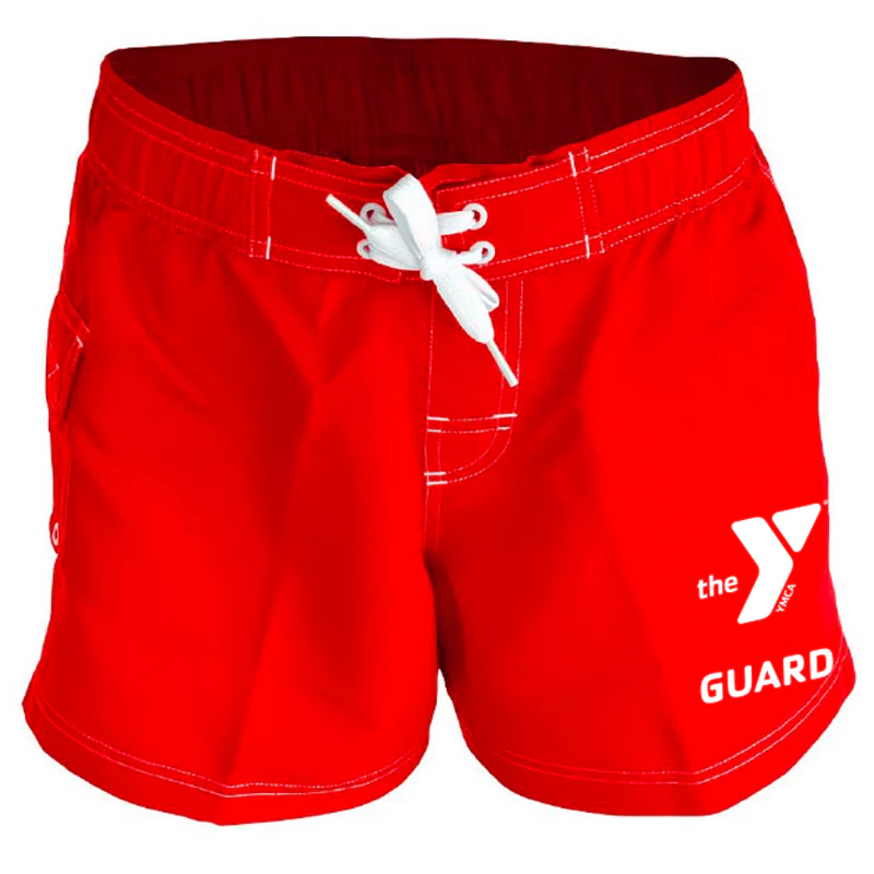YMCA Guard Female 5" Inseam Poly Short - Image 6